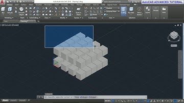 AutoCAD 2018 Tutorial for Beginners   #83  HOW TO USE 3D ARRAY COMMAND IN AUTOCAD 2018
