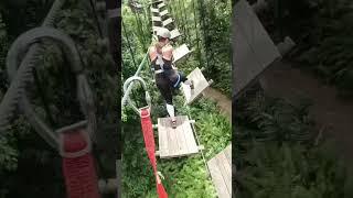 Tree top adventure challenge 😬