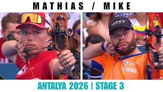 Mathias VS Mike | Semi-final Compound Individual | Archery World Cup 2026 Stage 3 | Antalya screenshot 2