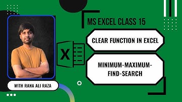 Class 15 | Basic Formulas | Microsoft Excel Tutorial for Beginners | Rana Ali Raza #excel