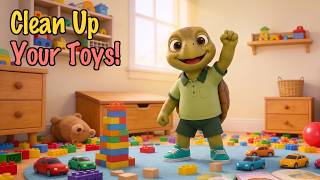 Clean Up Song for Kids 🐢 | Timmy the Turtle | Tidy Up Your Toys Song for Toddlers
