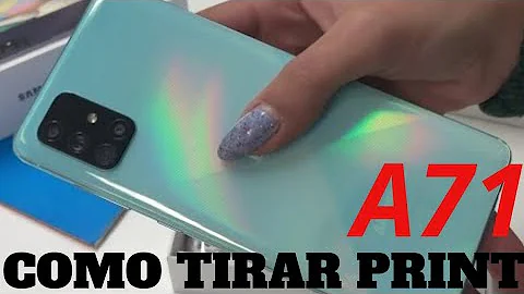 Como tirar print no a32 Samsung?