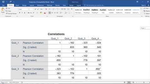 How to Save SPSS Output in Word