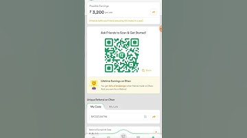 DHAN APP referral code and earning kaise karen dhan app se how to earn with dhan app #stockmarket
