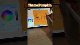 Speed draw pumpkin🎃
