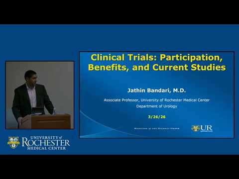 Clinical Trials: Participation, Benefits, and Current Studies | Dr. Jathin Bandari