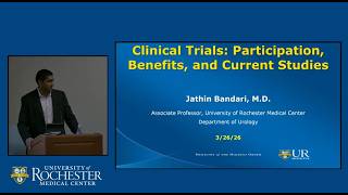 Clinical Trials: Participation, Benefits, and Current Studies | Dr. Jathin Bandari