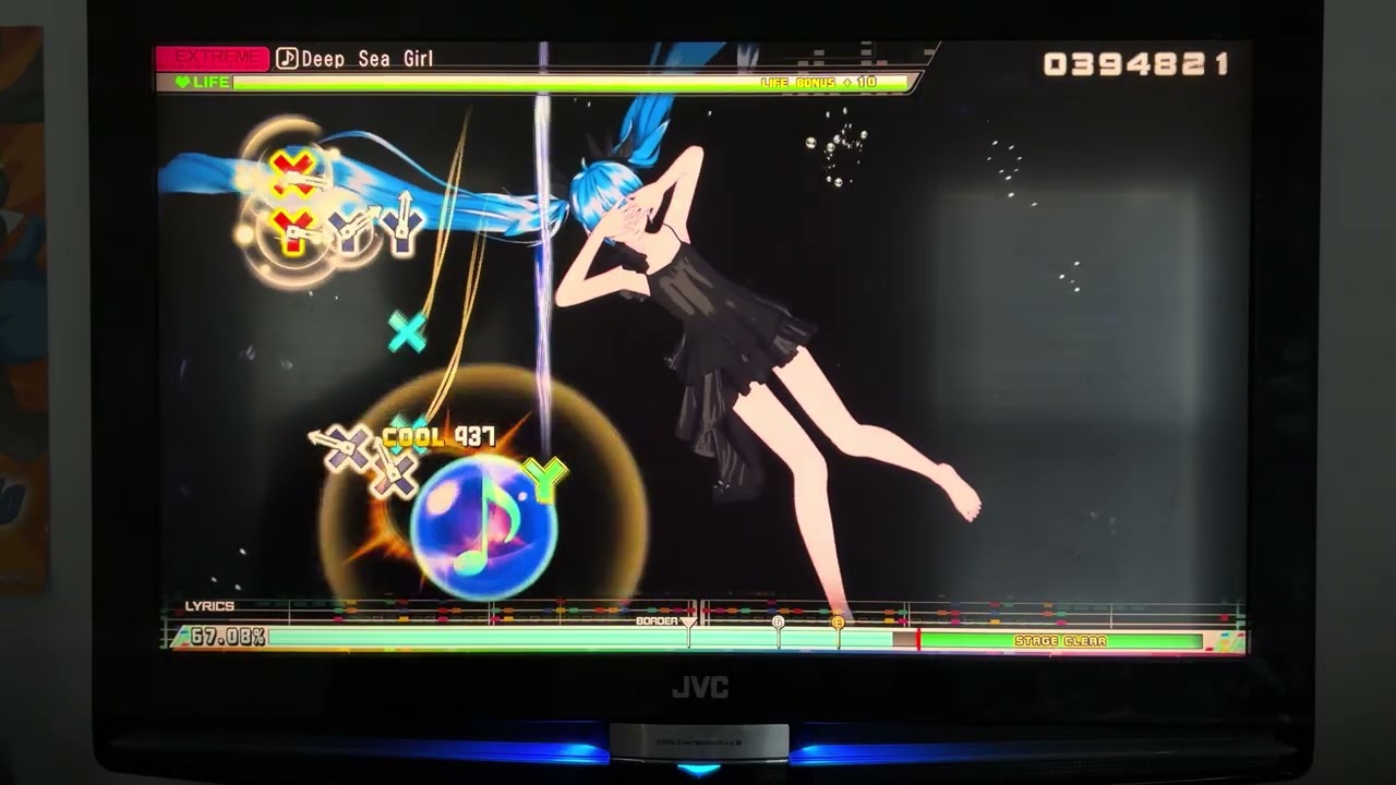 Hatsune Miku: Project DIVA Mega Mix - Deep Sea Girl - (Extreme/Perfect)