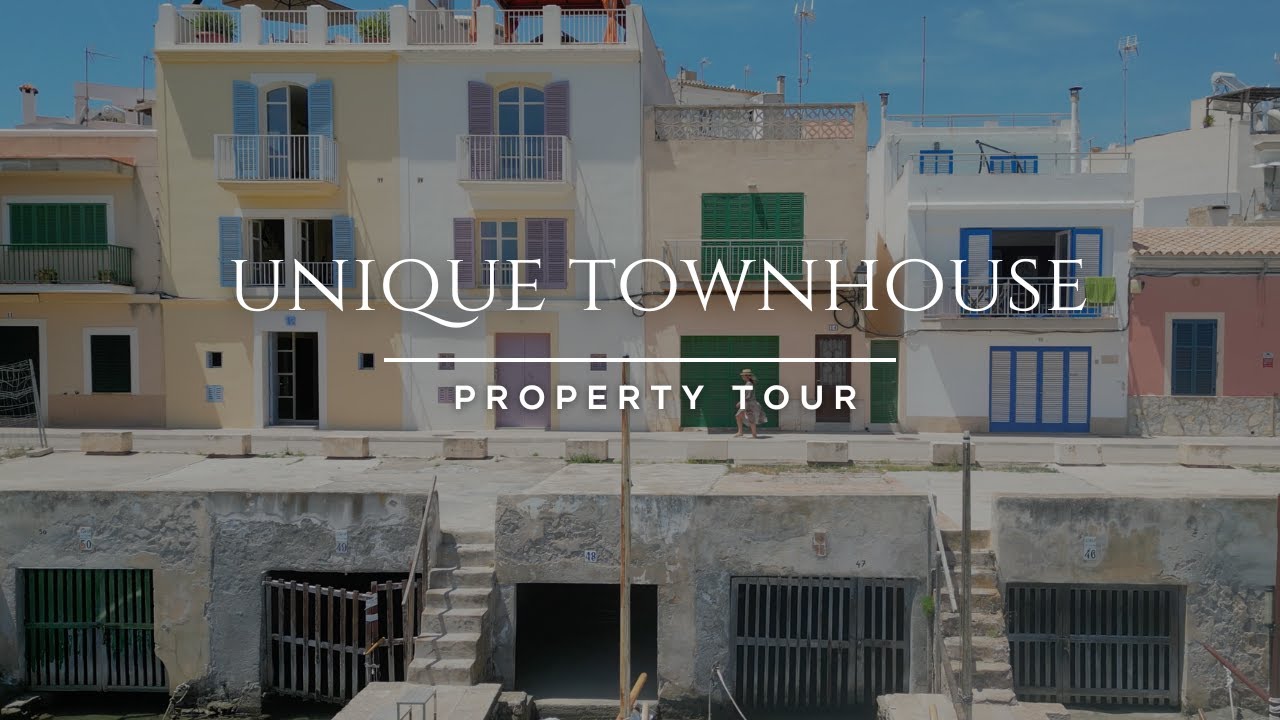Unique first-line townhouse in Portocolom I Southeast of Mallorca for sale I Mallorca Property Tour