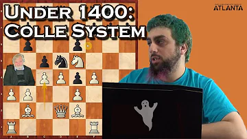 Under 1400: Yusupov in the Colle-Zukertort System, with NM Spencer Finegold