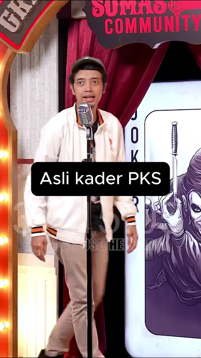 Asli kader PKS #viralshorts  #infoviral #somasi #kader #pks #partaikeadilansejahtera #standupcomedy