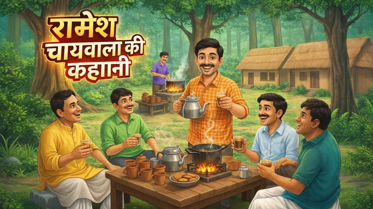 रमेश चायवाला की कहानी मेहनत