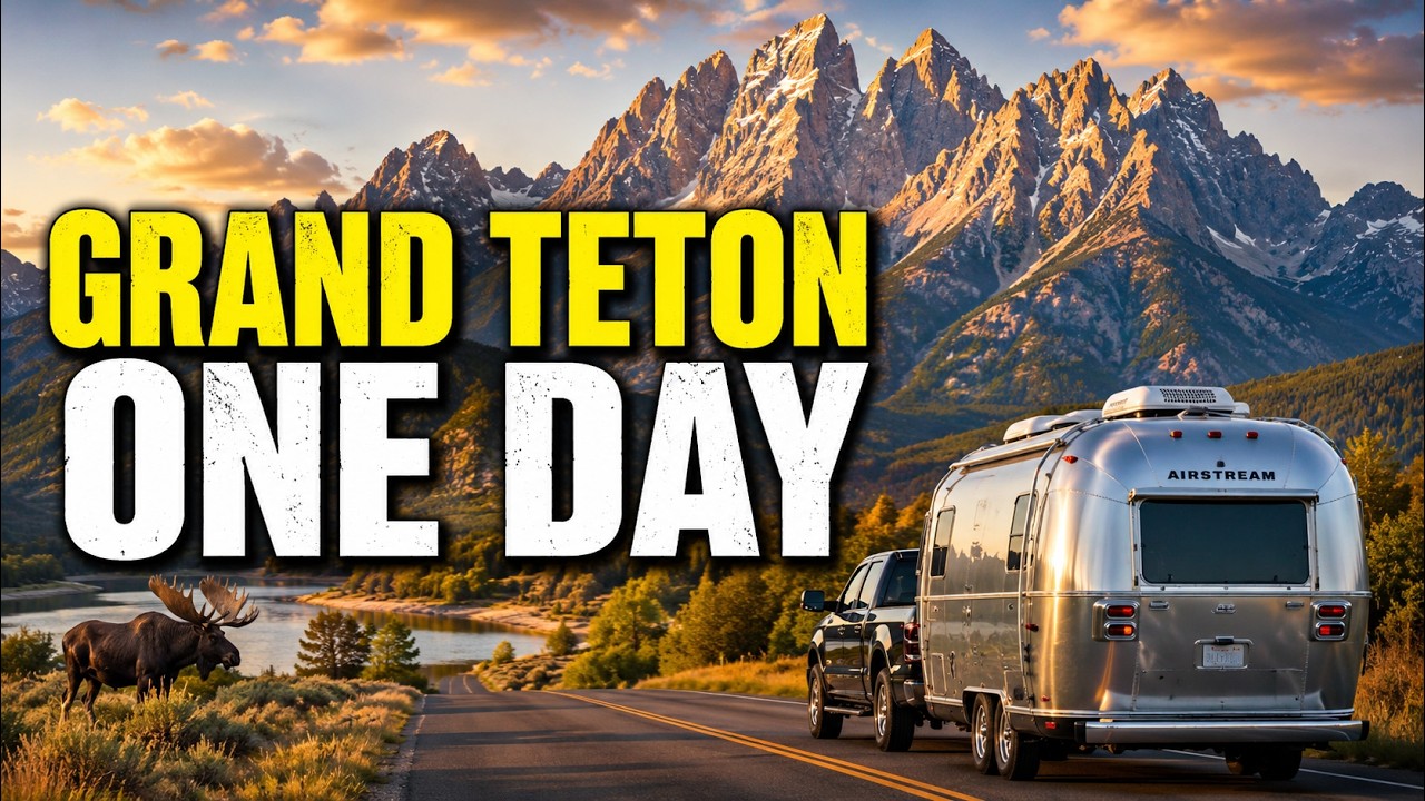 How to See Grand Teton National Park in ONE DAY (and ... - YouTube