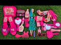 Satisfying with Barbie  makeup playset unboxing with Hello Kitty sanrio tini Toys |Asmr Toys review