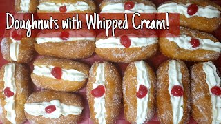 Cream Doughnuts Recipe | Homemade Fresh Cream Doughnuts Recipe by Tasty Meals and Treats screenshot 5