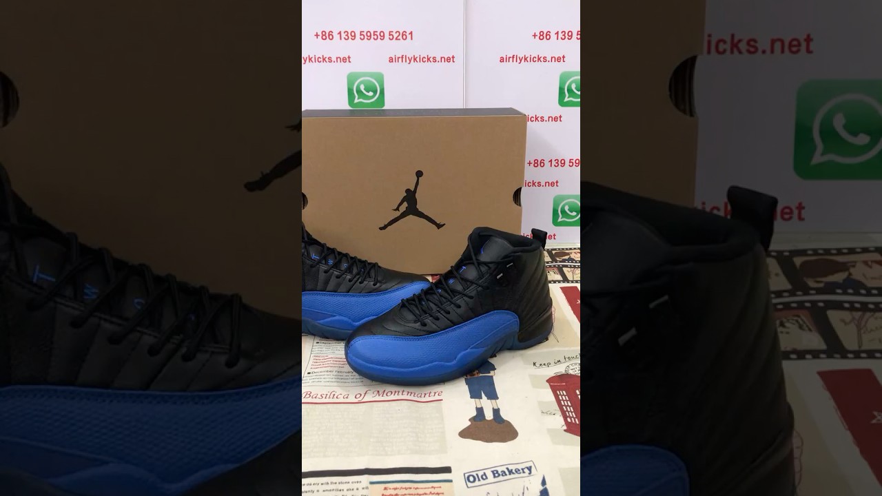 Air Jordan 12 Game Royal!!!Full review on my channel 