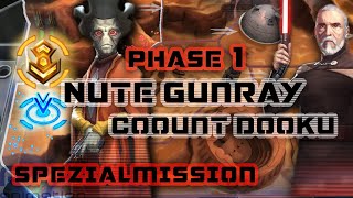 Nute Gunray Special Mission with Count Dooku, Phase 1 Geonosis Territory Battle | SWGOH