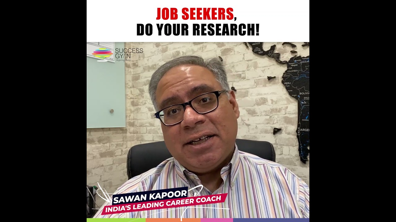 JOB SEEKERS, DO YOUR RESEARCH!