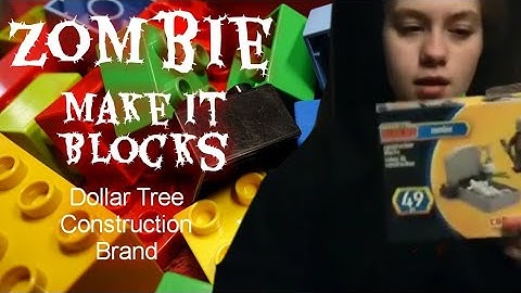 Zombie Make It Blocks Dollar Tree Construction Brand/ItsM3Mariska