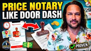 1 Minute Strategy For Pricing Mobile Notary Services Like DoorDash Stupid Simple Proven