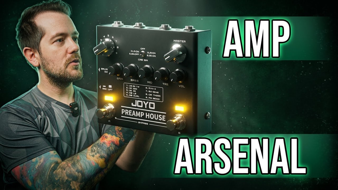 Joyo Preamp House – Every Amp You Need in One Pedal? - YouTube