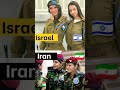 Which Female Army Brave Iran Vs Israel