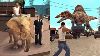 10 Most Bizarre Mods and Funny Cheats for GTA San Andreas screenshot 5