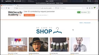 User ID controlled by request parameter (Video Solution) | 2021