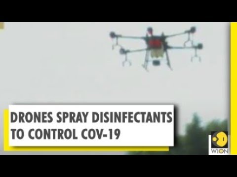 drones-spray-disinfectants-on-hospital-buildings-in-xiamen-|-coronavirus-|-wion-cgtn-report