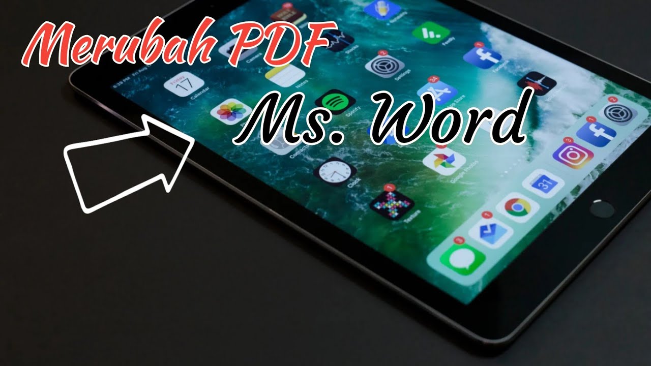Cara Merubah PDF Menjadi DOC YouTube Cara merubah pdf menjadi doc youtube