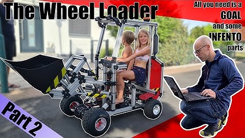 INFENTO Wheel Loader pt. 2 of 4: Linear Actuators, Control System