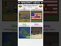 Daily news in 5 seconds. #minecraft #news #fyp #shorts