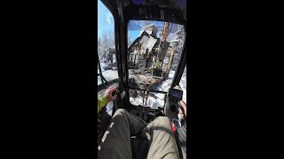 House Demolition (P.O.V. Cab View) #12024