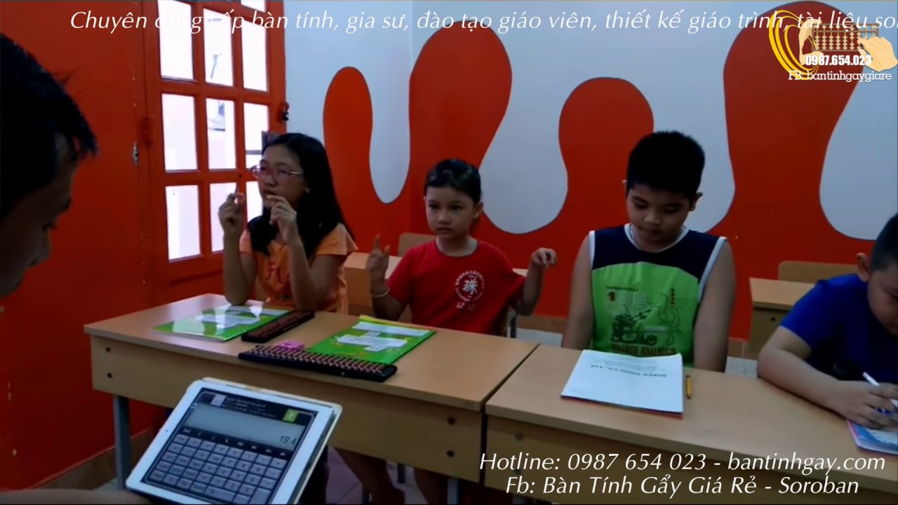 Soroban - Thực hành tính nhẩm - Bàn Tính Gẩy - youtube