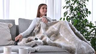 Mantas Eléctrica Daga Relax Suave Lujo