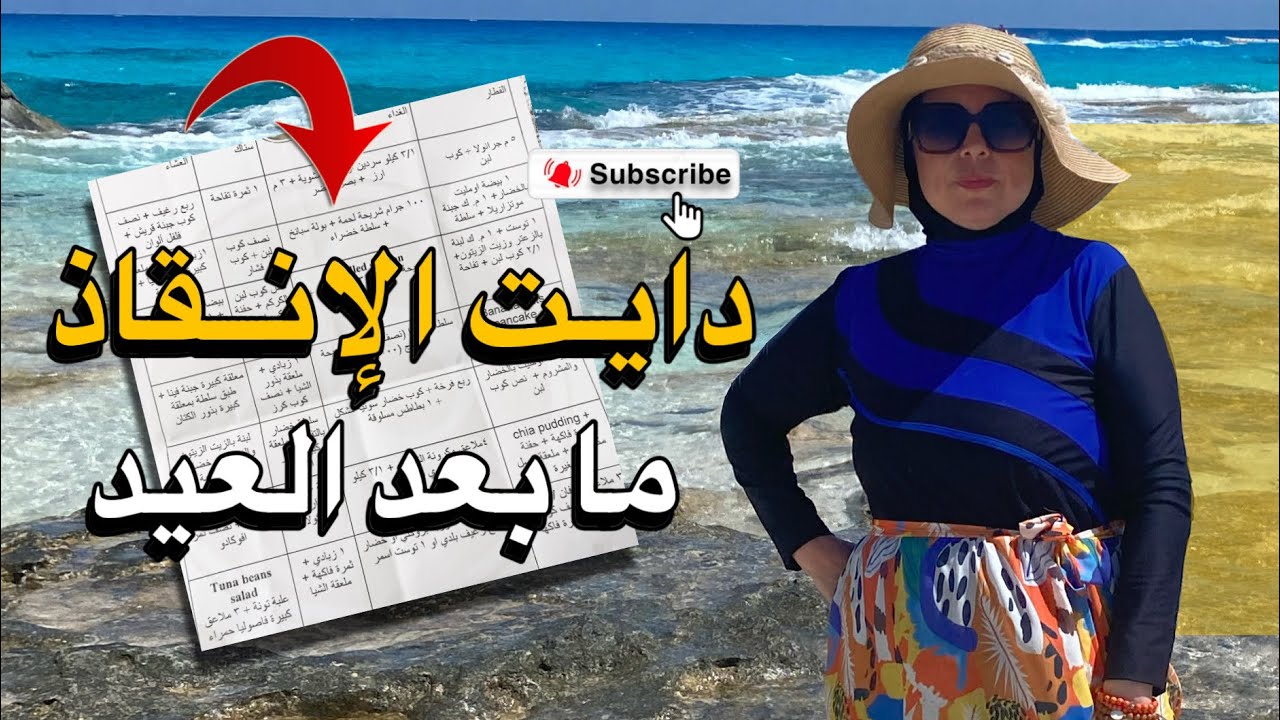 دايت الإنقاذ ما بعد العيد //حتخسي ٣كيلو في الاسبوع//رجيم الحصص
