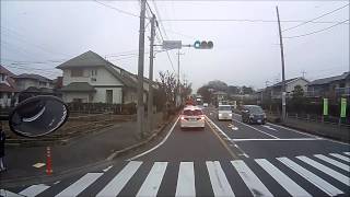 20150217 074650　ドライブレコーダー映像　この運転どうなの？