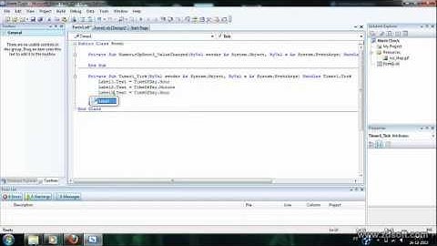 Visual Basic 2008: Alarm Clock