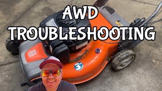 Fixing a Husqvarna AWD Lawn Mower Drive System - Easy DIY Repairs