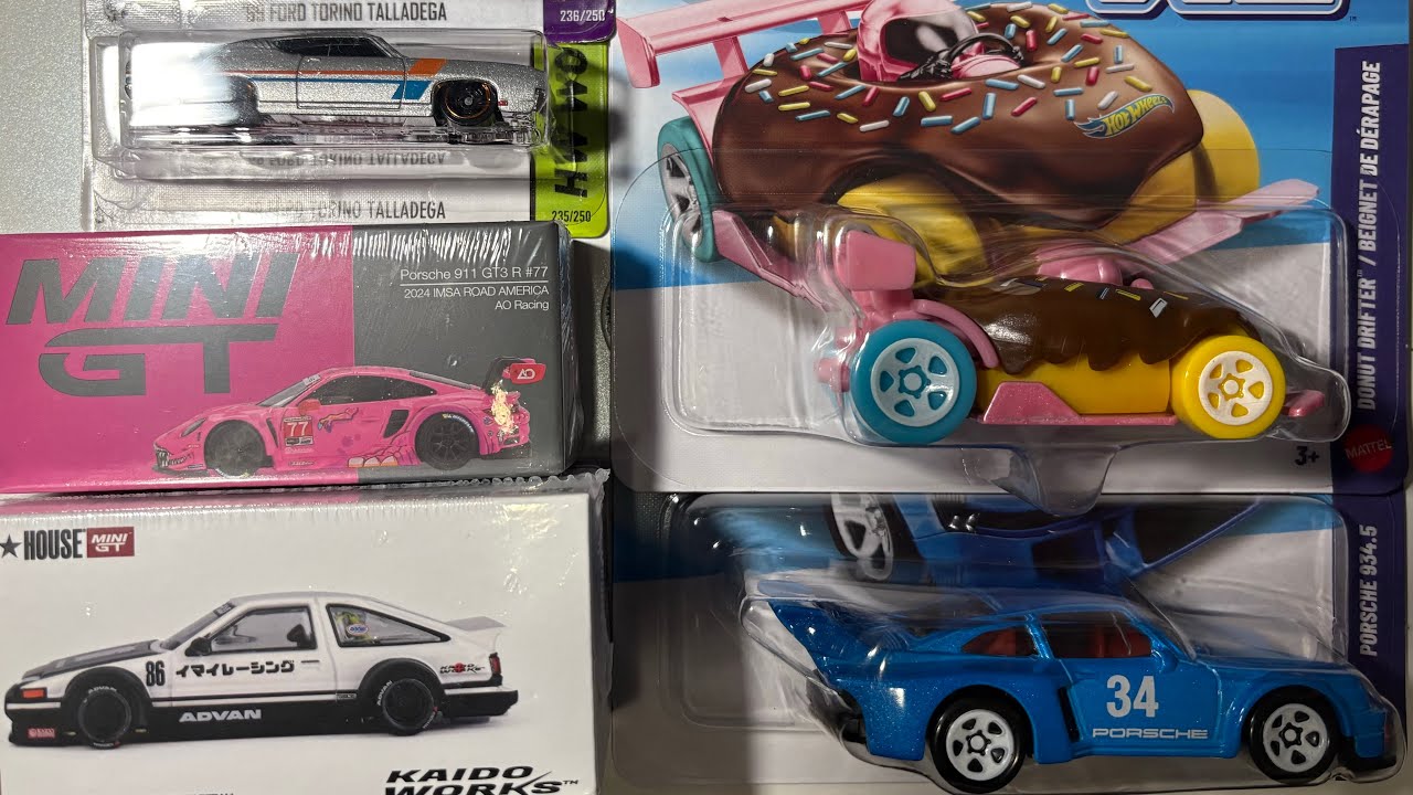 1月31日（土）発売 ホットウィール XL 2種MINI GT 2種 - YouTube