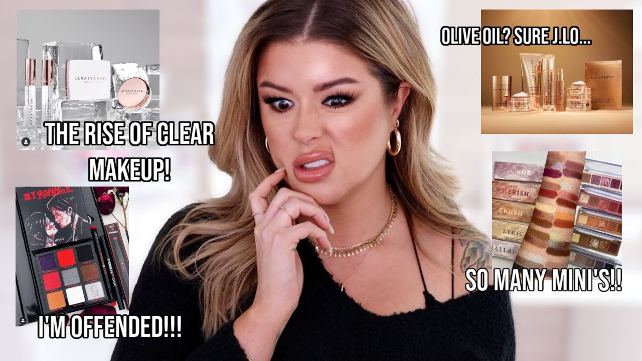 Reacting To New Makeup Releases And Trends : I Thought I Had Seen It All!!