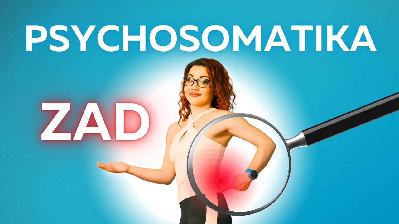 Co vám TĚLO vzkazuje, když vás bolí ZÁDA | PSYCHOSOMATIKA ZAD - BEDRA #psychosomatika