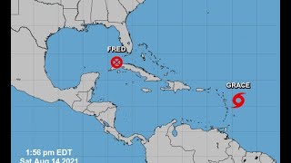 Tormenta Tropical Grace - pronosticado para huracan