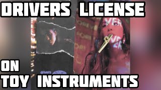 “Driver’s License” but it’s played with Toy Instruments and as a direct result is immensely improved