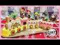 【鬼滅の刃クリスマス♡】くり返し使えるケーキトッパーと列車のケーキを作るよ！