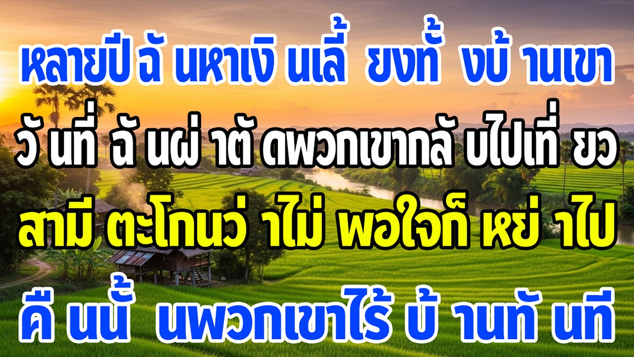 ฉันหาเงินเลี้ยงทั้งบ้าน แต่วันผ่าตัดเขาเที่ยวกันหมด—คืนเดียว ทั้ง 5 คนไร้ที่นอน