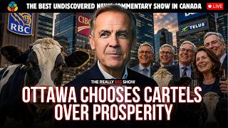 Gap in US-Canada living standards continues to widen
The US-Canada living standards gap more than doubled — and Ottawa still chooses cartels over prosperity?
Fraser Institute numbers say the gap went from about CA$10,800 to CA$23,700 per person. Jim and Iain connect the dots: dairy quotas, banking oligopolies, protection dressed up as patriotism, stagnant wages, and asset inflation that Mark Carneys world thrives on. If free trade means free access for them and protection for us, who is actually winning?
Chapters:
0:00 Fraser Institute — the gap is widening
0:40 Dairy, supply management, and cheaper milk next door
1:30 Oligopolies that abuse the taxpayer
2:30 Protection for cartels, regional politics
3:50 The dairy cartel mindset
5:00 Free trade for thee, protection for me
5:40 Banking oligopoly and Canadian arrogance
6:50 Stagnant wages vs asset inflation
7:30 Carney loved asset inflation
8:30 Bonds, mortgages, and the financialized trap
9:40 Become a better trader — $10 of Caterpillar
11:00 Thanks for watching
———
The Really Big Show: The thinking Canadians daily briefing, independent and informed.
🔴 Live every weekday at 9AM PST
📍 Independent. Unapologetic. Canadian.
👉 Support the show: https://thereallybigshow.ca
Subscribe | Share | Comment — help us grow independent Canadian media.
Press Freedom Mission — Washington, Sep 21–26, 2026:
https://thereallybigshow.ca/washington/
Full live show (Sep 1, 2026) — Liberals ride manufactured hate to by-election sweep
https://www.youtube.com/watch?v=MDj6-2lIMQg Gap in US-Canada living standards continues to widen