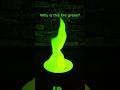 Why is this fire green?