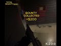 BOUNTY HEAD HUNTER FOUR BOUNTYS COLLECTED