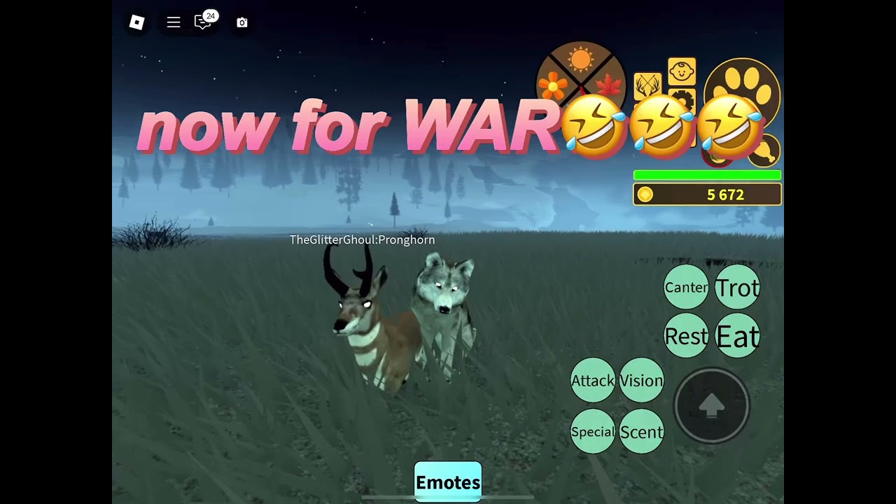 My new pronghorn!!! Showing you the pronghorn that I just got in Yellowstone unleashed (and battle😂)